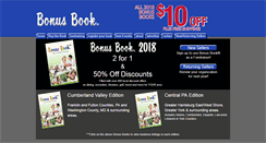 Desktop Screenshot of bonusbook.com